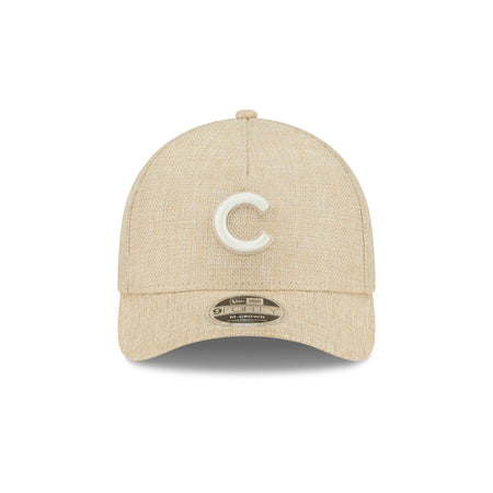 Chicago Cubs Cotton Weave Stone 9FORTY M-Crown A-Frame Snapback Hat