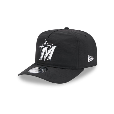 Miami Marlins Everyday Nylon Black Golfer Hat