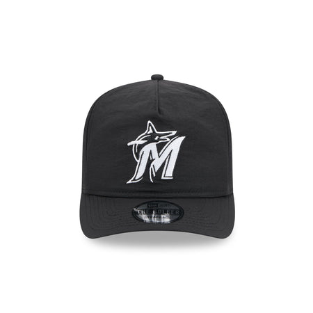 Miami Marlins Everyday Nylon Black Golfer Hat