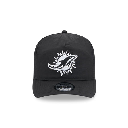 Miami Dolphins Everyday Nylon Black Golfer Hat