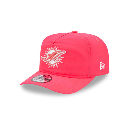 Miami Dolphins Everyday Nylon Pink Golfer Hat