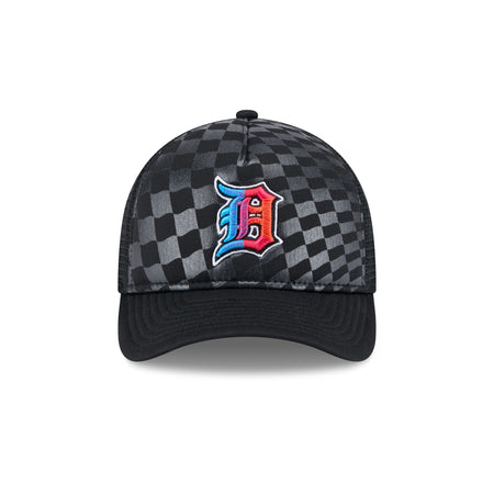 Detroit Tigers Gradient Raceway 9FORTY M-Crown A-Frame Trucker Hat