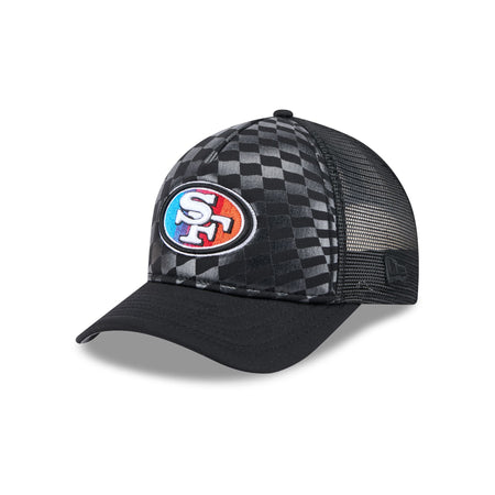 San Francisco 49ers Gradient Raceway 9FORTY M-Crown A-Frame Trucker Hat