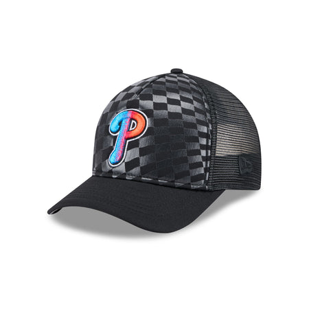 Philadelphia Phillies Gradient Raceway 9FORTY M-Crown A-Frame Trucker Hat