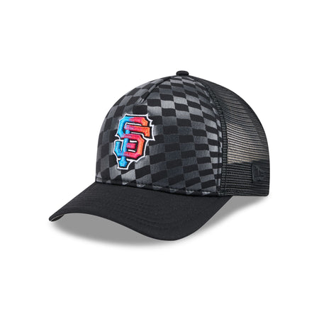 San Francisco Giants Gradient Raceway 9FORTY M-Crown A-Frame Trucker Hat