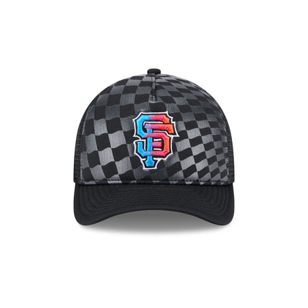 San Francisco Giants Gradient Raceway 9FORTY M-Crown A-Frame Trucker Hat