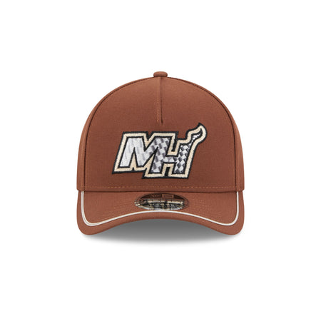 Miami Heat Motorsport 9FORTY M-Crown A-Frame Snapback Hat