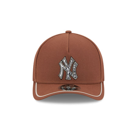 New York Yankees Motorsport 9FORTY M-Crown A-Frame Snapback Hat