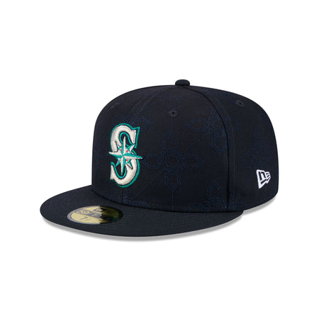 Seattle Mariners Color Pattern 59FIFTY Fitted Hat