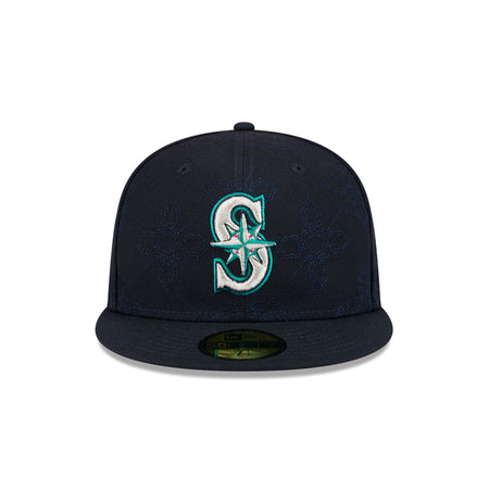 Seattle Mariners Color Pattern 59FIFTY Fitted Hat