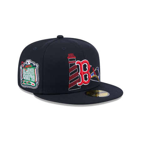 Boston Red Sox State Stitch 59FIFTY Fitted Hat