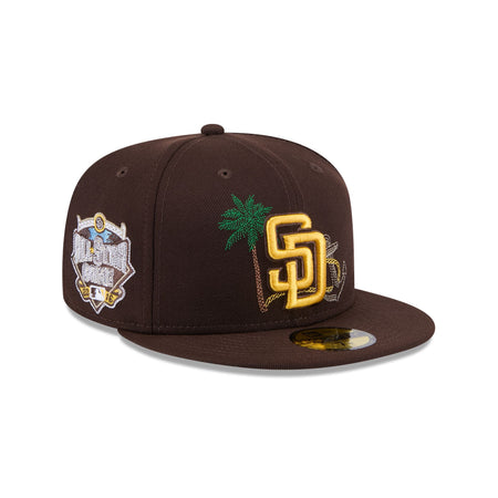 San Diego Padres State Stitch 59FIFTY Fitted Hat