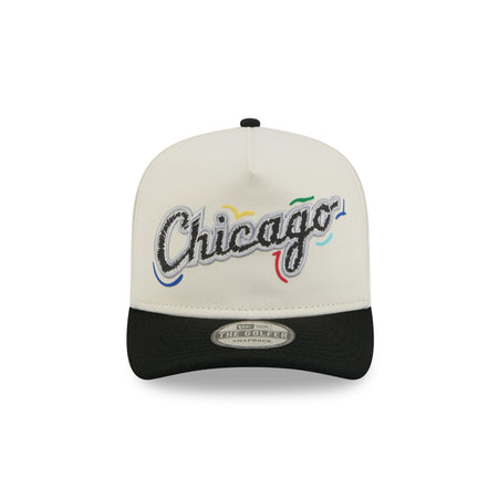 Chicago White Sox Team Scribble Golfer Hat