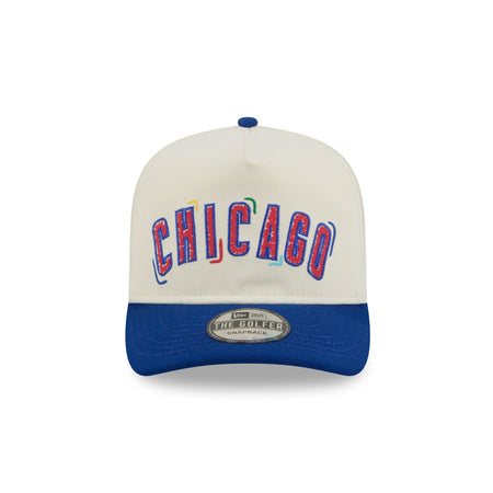 Chicago Cubs Team Scribble Golfer Hat