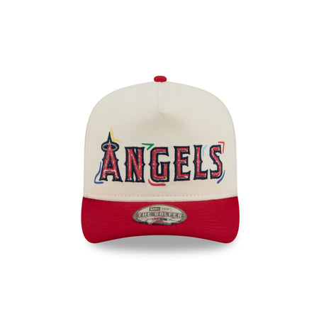 Los Angeles Angels Team Scribble Golfer Hat