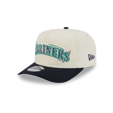 Seattle Mariners Team Scribble Golfer Hat