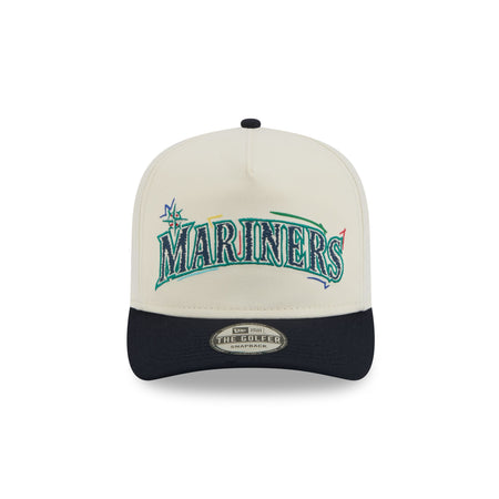 Seattle Mariners Team Scribble Golfer Hat