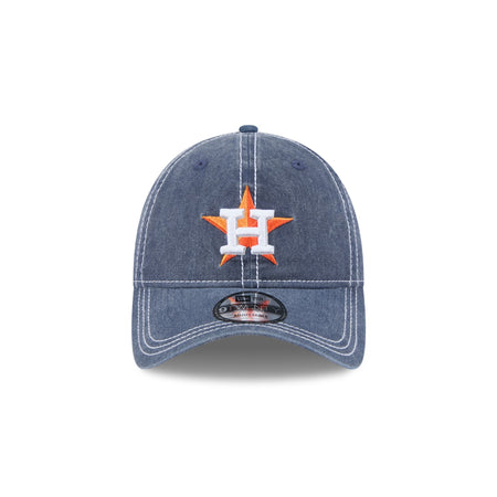 Houston Astros Washed Contrast 9TWENTY Adjustable Hat