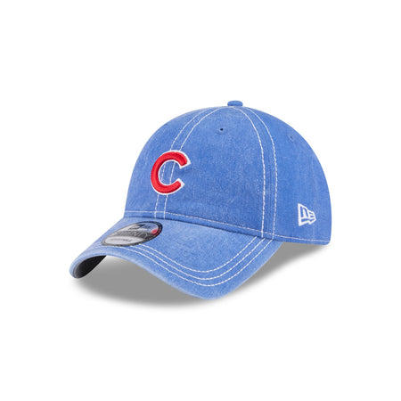 Chicago Cubs Washed Contrast 9TWENTY Adjustable Hat