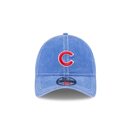 Chicago Cubs Washed Contrast 9TWENTY Adjustable Hat