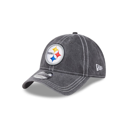 Pittsburgh Steelers Washed Contrast 9TWENTY Adjustable Hat