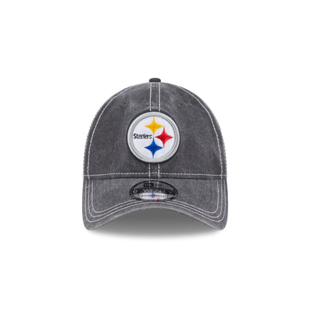 Pittsburgh Steelers Washed Contrast 9TWENTY Adjustable Hat