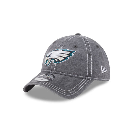 Philadelphia Eagles Washed Contrast 9TWENTY Adjustable Hat