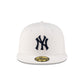 New York or Nowhere x New York Yankees White Logo 59FIFTY Fitted Hat