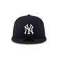 New York or Nowhere x New York Yankees Navy Logo 59FIFTY Fitted Hat