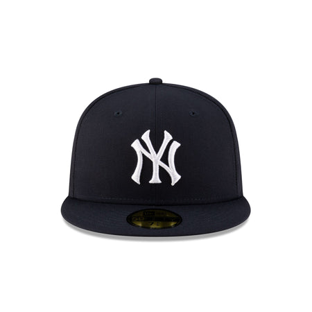 New York or Nowhere x New York Yankees Navy Logo 59FIFTY Fitted Hat