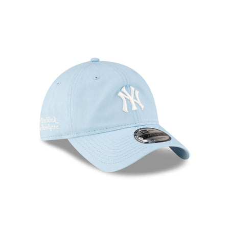 New York or Nowhere x New York Yankees Blue Logo 9TWENTY Adjustable Hat