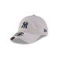 New York or Nowhere x New York Yankees Gray Logo 9TWENTY Adjustable Hat