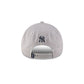 New York or Nowhere x New York Yankees Gray Wordmark 9FORTY A-Frame Snapback Hat