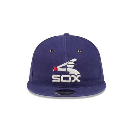 Chicago White Sox Cotton Canvas Retro Crown 9FIFTY Adjustable Hat