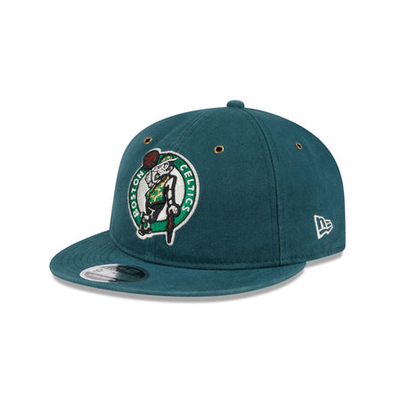 Boston Celtics Cotton Canvas Retro Crown 9FIFTY Adjustable Hat