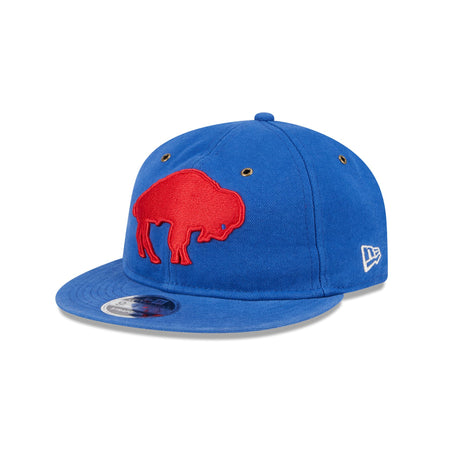 Buffalo Bills Cotton Canvas Retro Crown 9FIFTY Adjustable Hat