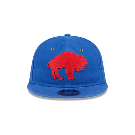 Buffalo Bills Cotton Canvas Retro Crown 9FIFTY Adjustable Hat