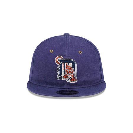 Detroit Tigers Cotton Canvas Retro Crown 9FIFTY Adjustable Hat