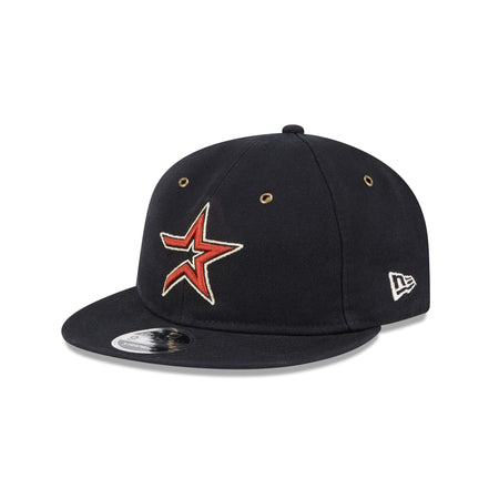 Houston Astros Cotton Canvas Retro Crown 9FIFTY Adjustable Hat