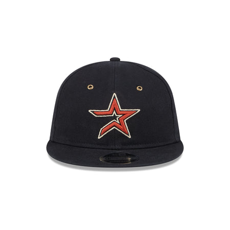 Houston Astros Cotton Canvas Retro Crown 9FIFTY Adjustable Hat