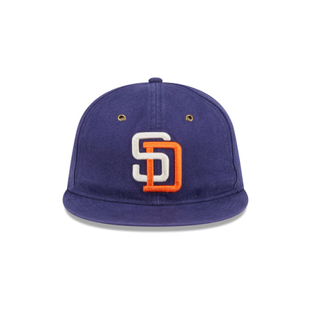 San Diego Padres Cotton Canvas Retro Crown 9FIFTY Adjustable Hat