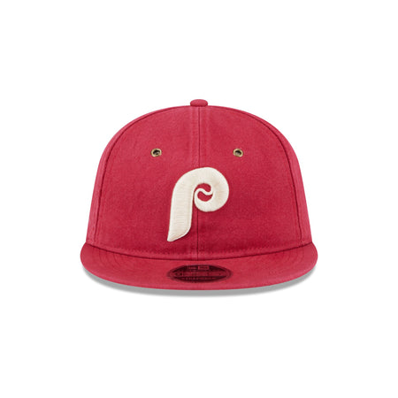 Philadelphia Phillies Cotton Canvas Retro Crown 9FIFTY Adjustable Hat