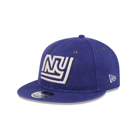 New York Giants Cotton Canvas Retro Crown 9FIFTY Adjustable Hat