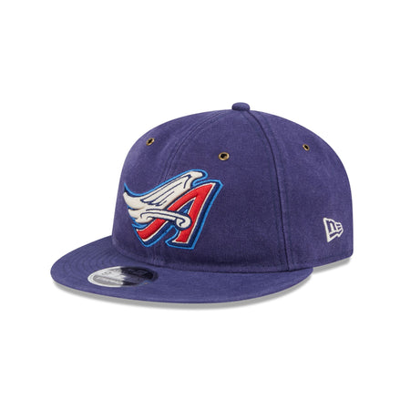 Los Angeles Angels Cotton Canvas Retro Crown 9FIFTY Adjustable Hat