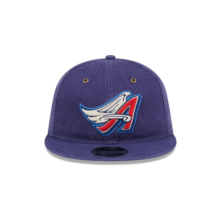 Los Angeles Angels Cotton Canvas Retro Crown 9FIFTY Adjustable Hat