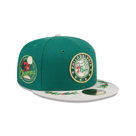 Philadelphia 76ers Novelty Holly 59FIFTY Fitted Hat