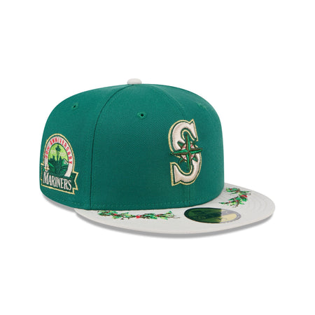 Seattle Mariners Novelty Holly 59FIFTY Fitted Hat