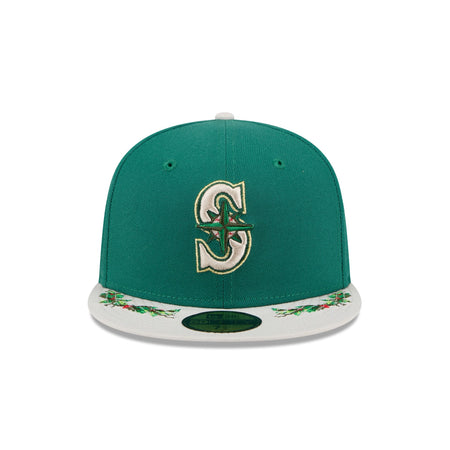 Seattle Mariners Novelty Holly 59FIFTY Fitted Hat