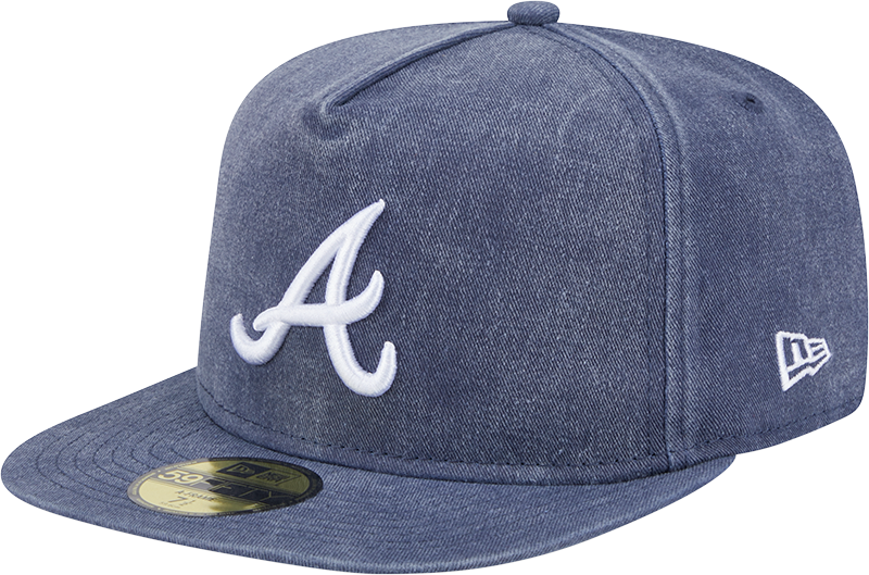 Atlanta Braves Pigment Dye 59FIFTY A-Frame Fitted Hat