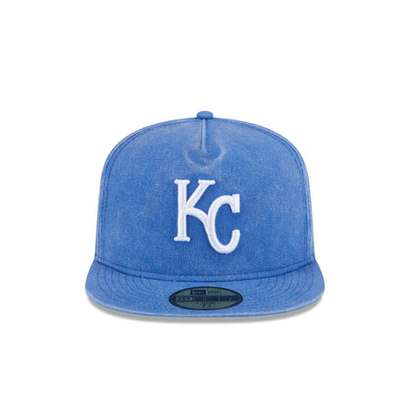 Kansas City Royals Pigment Dye 59FIFTY A-Frame Fitted Hat